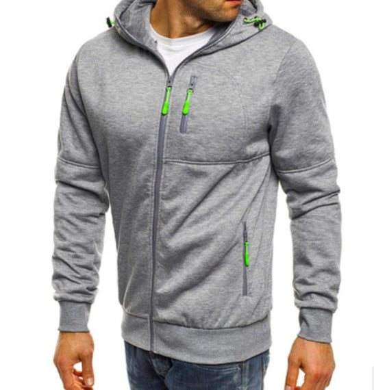 Evan | Wool-Lined Zip-Up Hooded Sweatshirt