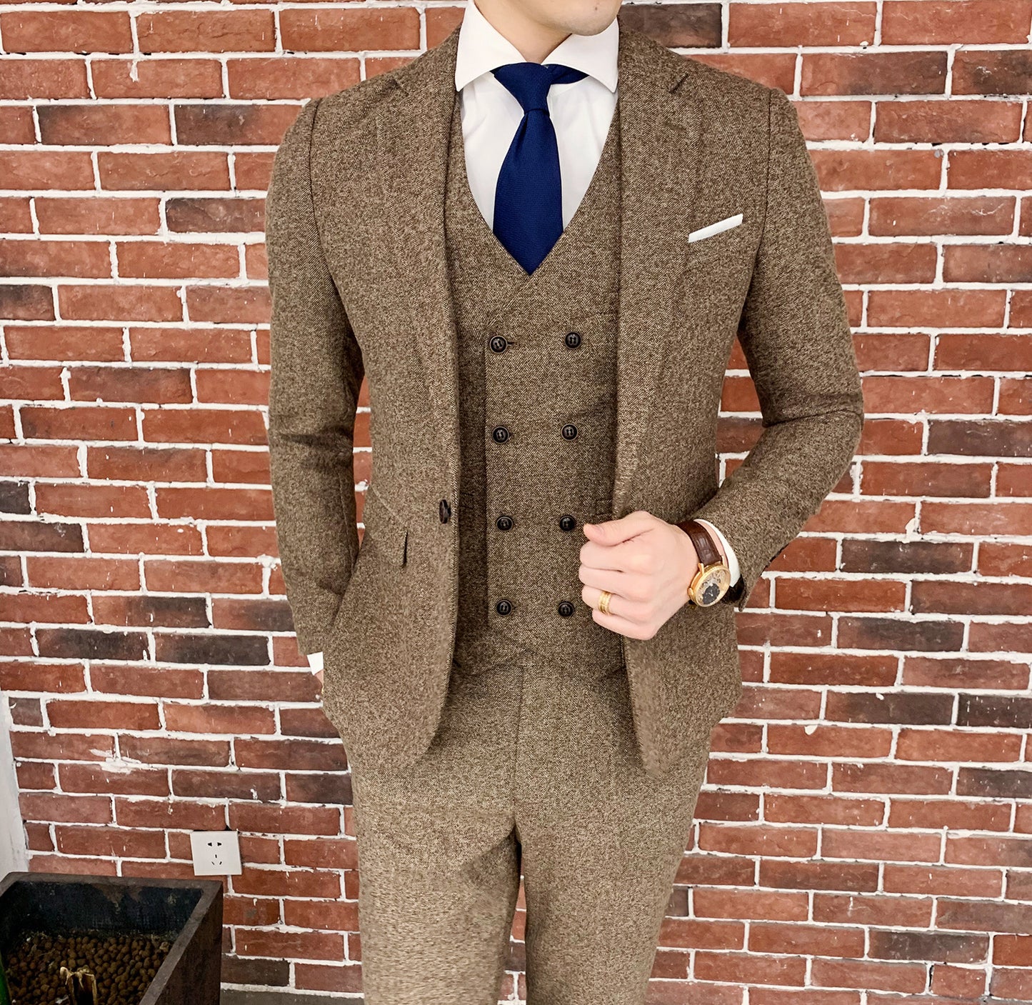 Arthur | Slim Fit Three-Piece Casual Suit
