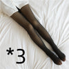 3pcs Black skin with feet