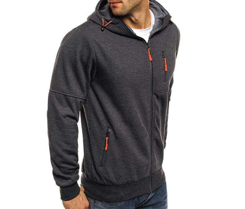 Evan | Wool-Lined Zip-Up Hooded Sweatshirt