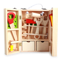 LittleBuilder | Wooden Simulation Toolbox Set