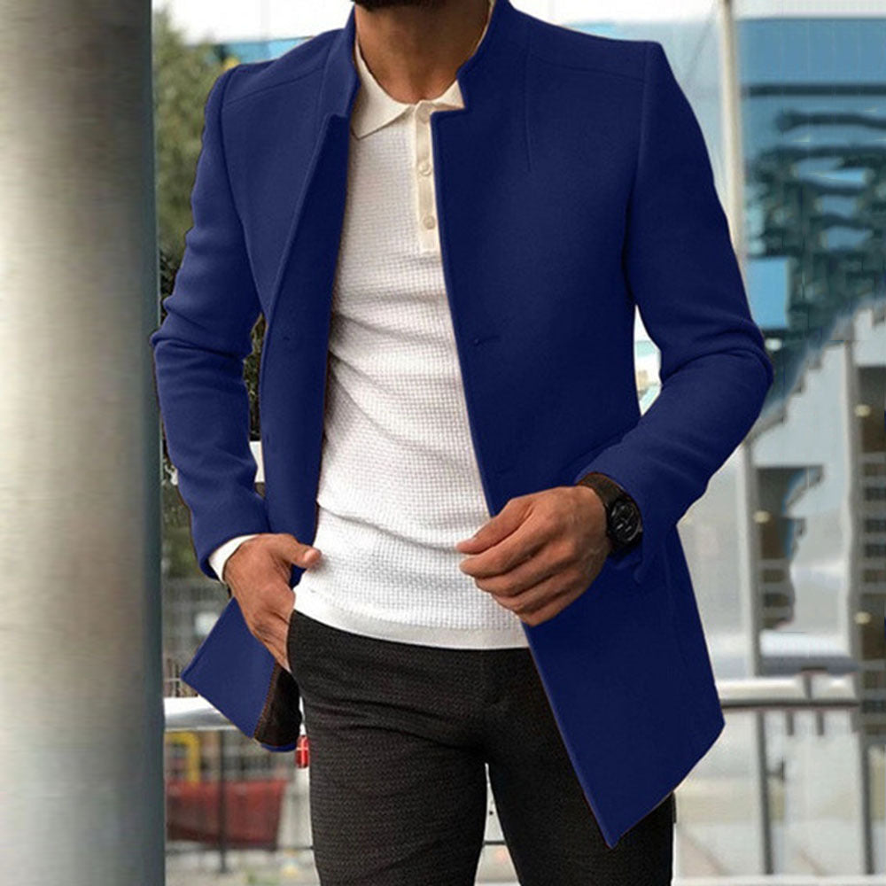 Luca | Men's Slim Fit Single-Breasted Coat