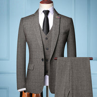 Liam | Classic Three-Piece Men's Suit – Customisable Set