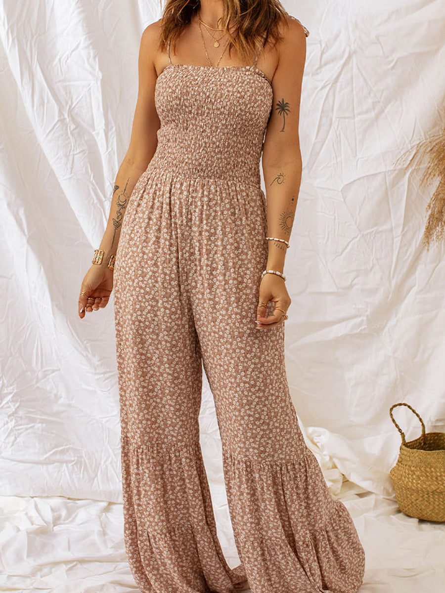 Nitara™ | Spaghetti Strap High Waist Jumpsuit