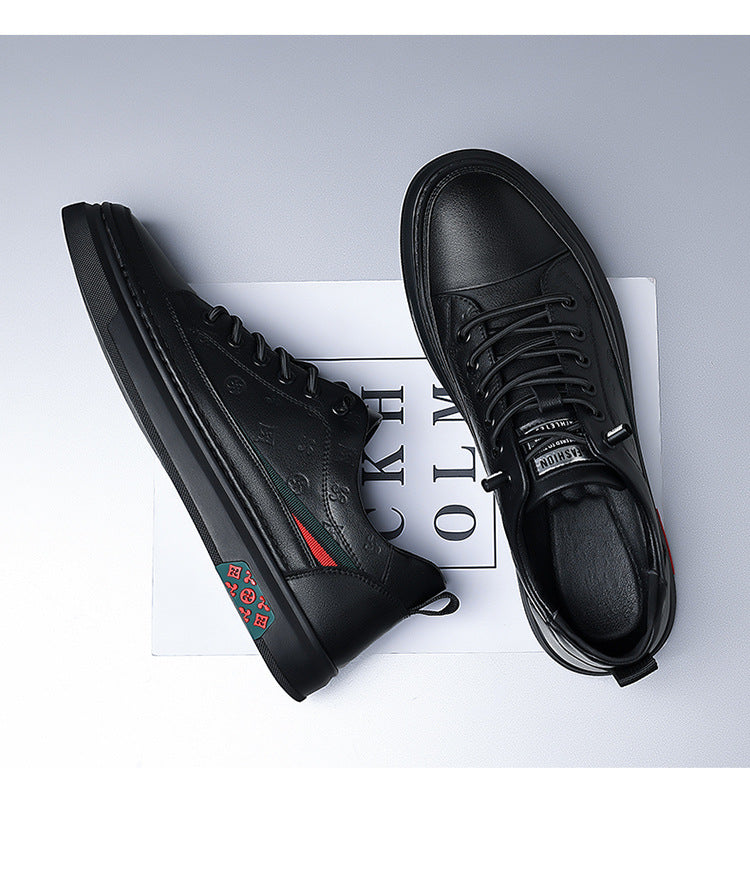 Mancini™ | Freizeitschuhe aus Rindsleder mit weicher Sohle 