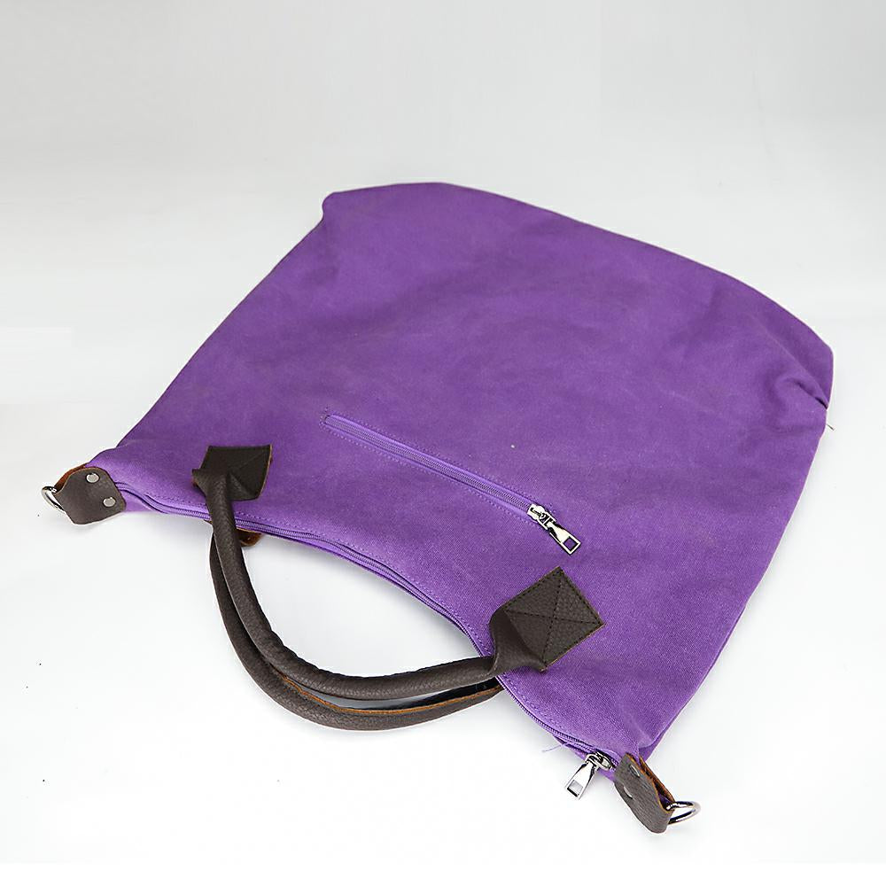 UrbanChic Vintage Canvas Crossbody Bag – Minimalist Retro Shoulder Tote