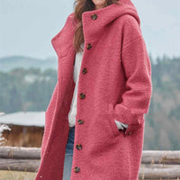 Evelyn | Thickened Tweed Trench Coat for Women