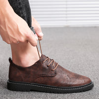 Men's low-top lace-up shoes