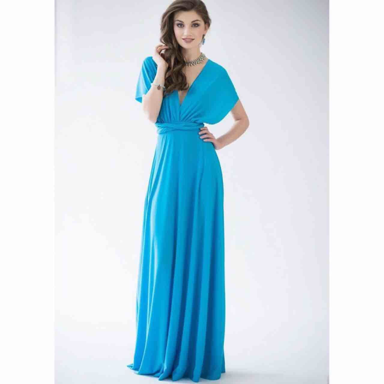 Amelia | Halter Crossover Backless Flow Dress | Milk Silk Bandage Gown