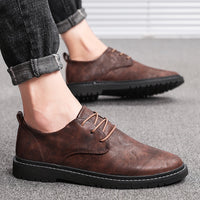 Men's low-top lace-up shoes