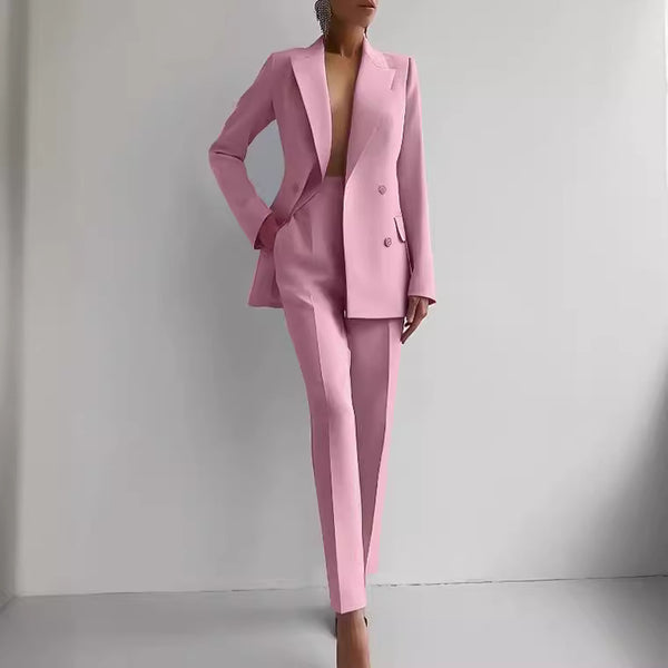 Camille | Women's Slim Fit Blazer & Trousers Set