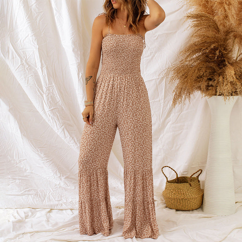 Nitara™ | Spaghetti Strap High Waist Jumpsuit