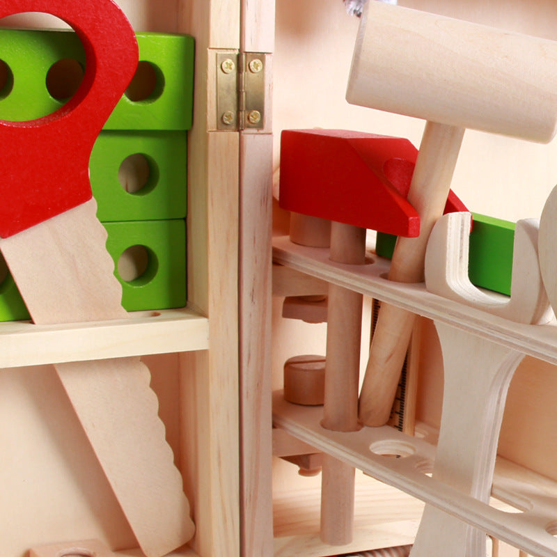 LittleBuilder | Wooden Simulation Toolbox Set