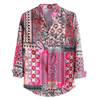 Rafael | Retro Floral Cotton Shirt