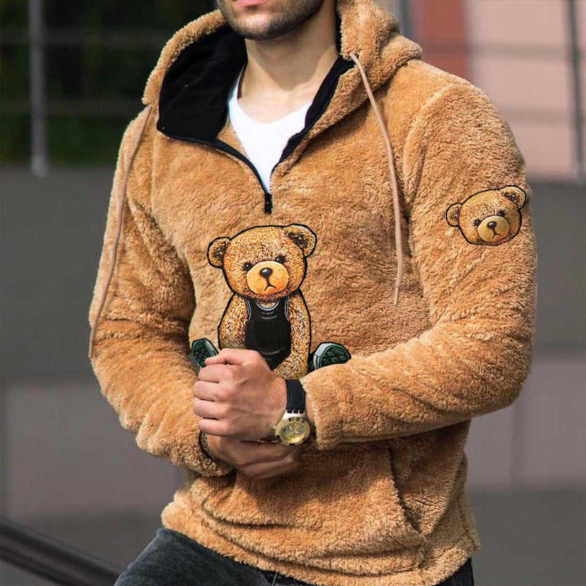 Marcus | Men's Hoodie Loose Casual Zipper Hooded Sweater