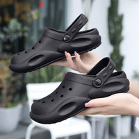 CasualEase EVA Hole Non-Slip Baotou Clog Sandals