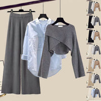 Artiselle | Women's Autumn & Winter 3-Piece Knitted Sweater Suit