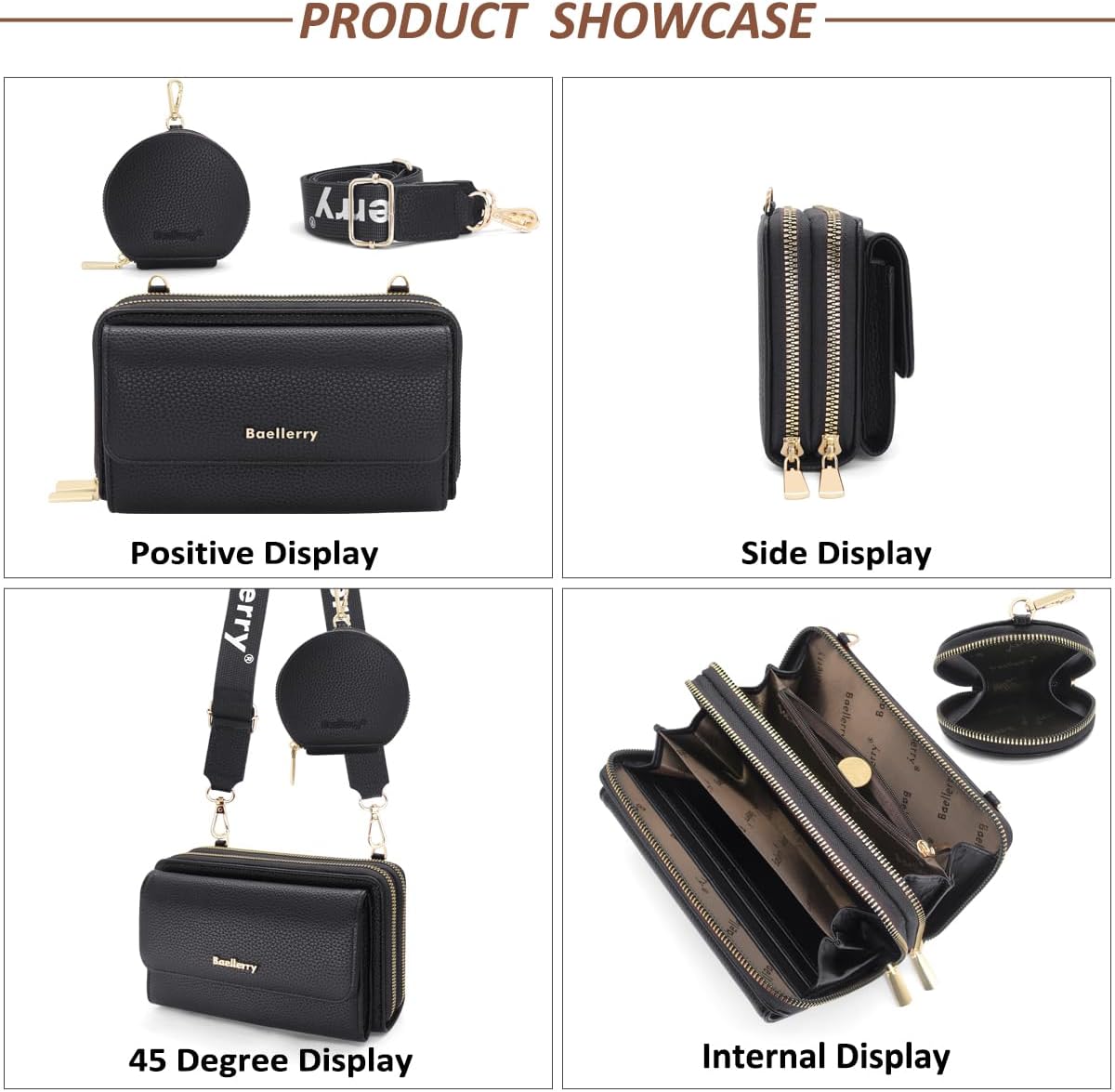 GlamStrap Phone Wallet Bag