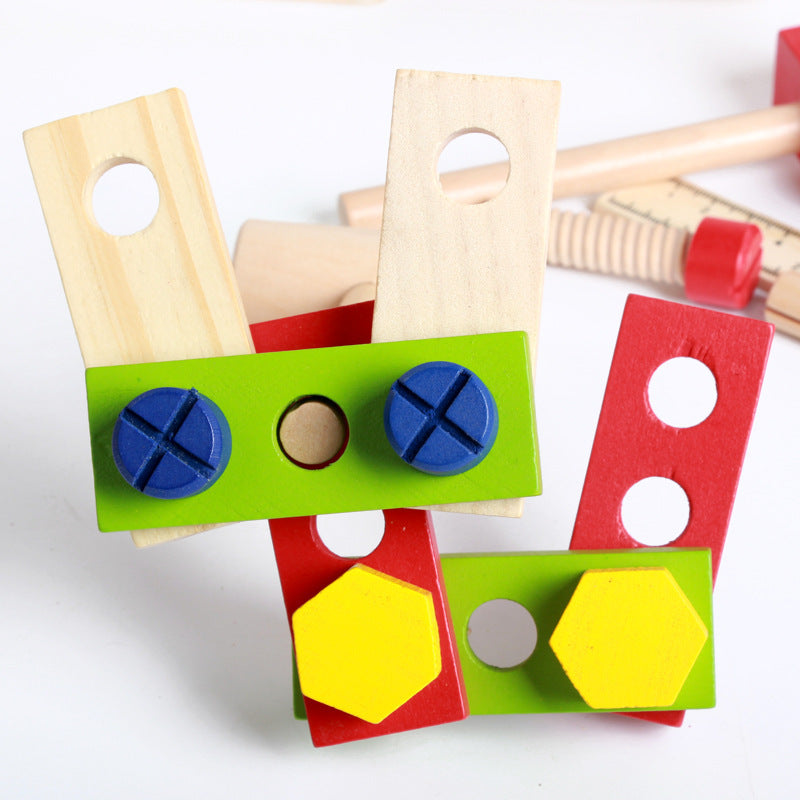 LittleBuilder | Wooden Simulation Toolbox Set