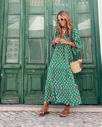 Lena | Loose Fit High Waist Dress for Women