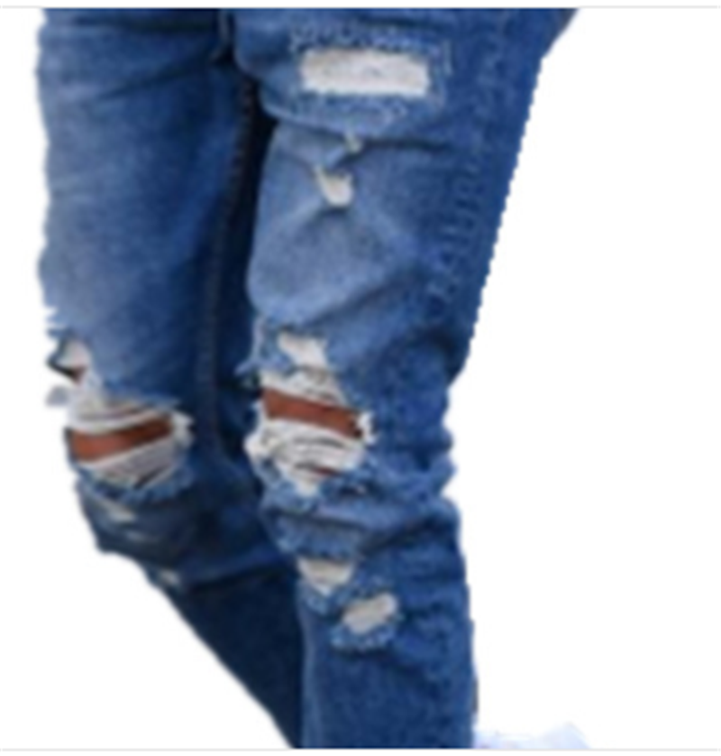 Ben™ DeepBlue Lässige zerrissene Hose