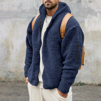 Noah | Men's Plush Fleece Hooded Jacket