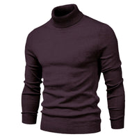 Men's Slim Pullover Turtleneck Sweater | Effortless Style and Warmth for Winter