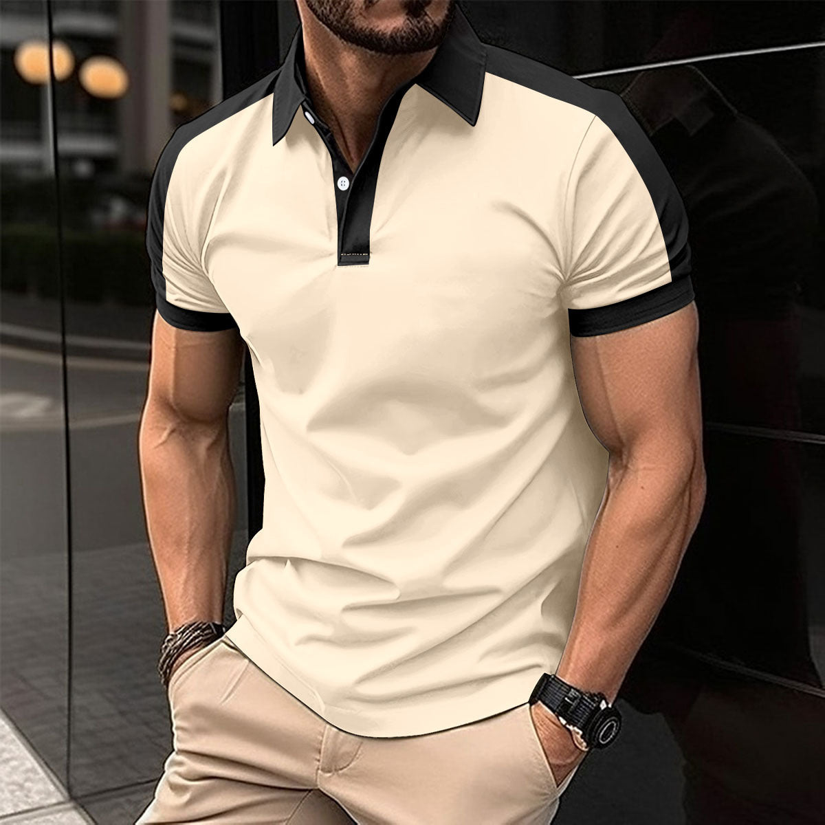 Ethan | Short Sleeve Cotton Business Tee