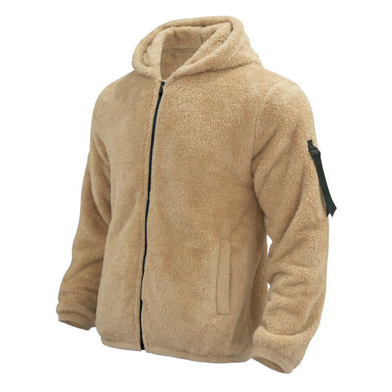 Noah | Men's Plush Fleece Hooded Jacket