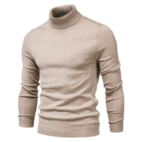 Men's Slim Pullover Turtleneck Sweater | Effortless Style and Warmth for Winter