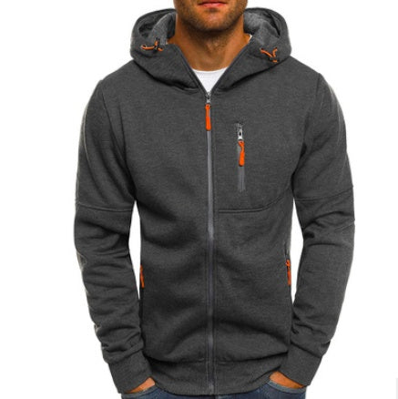 Evan | Wool-Lined Zip-Up Hooded Sweatshirt