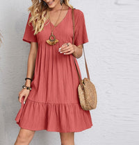 Olivia | V-Neck Loose Casual Summer Dress