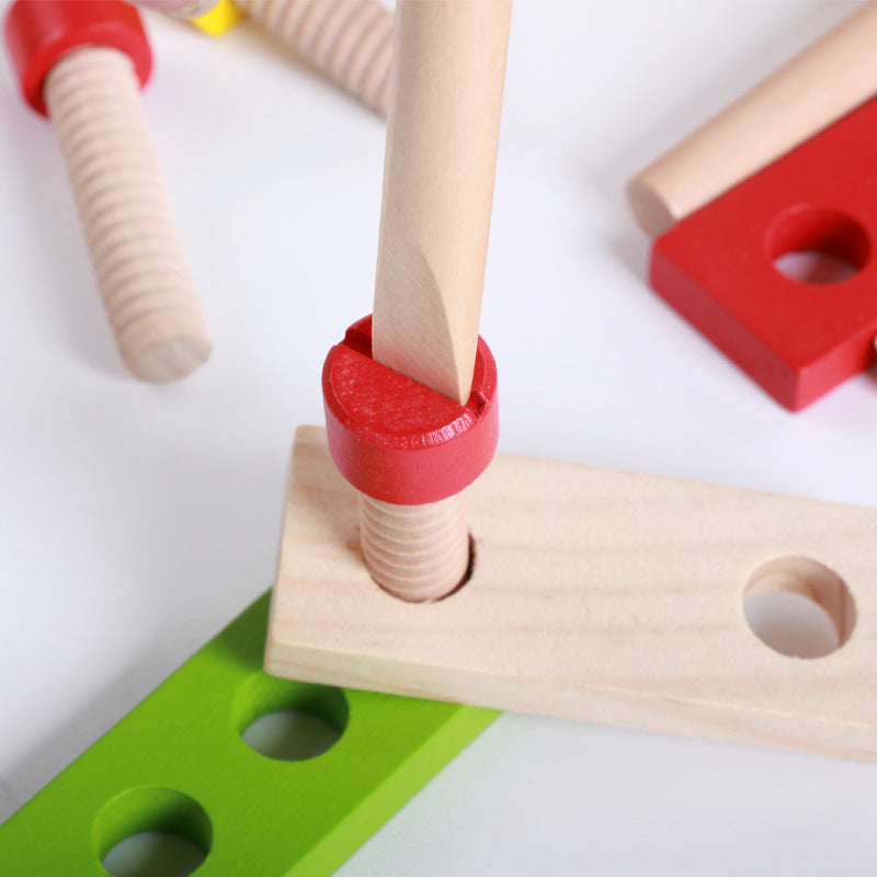 LittleBuilder | Wooden Simulation Toolbox Set