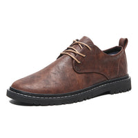 Men's low-top lace-up shoes