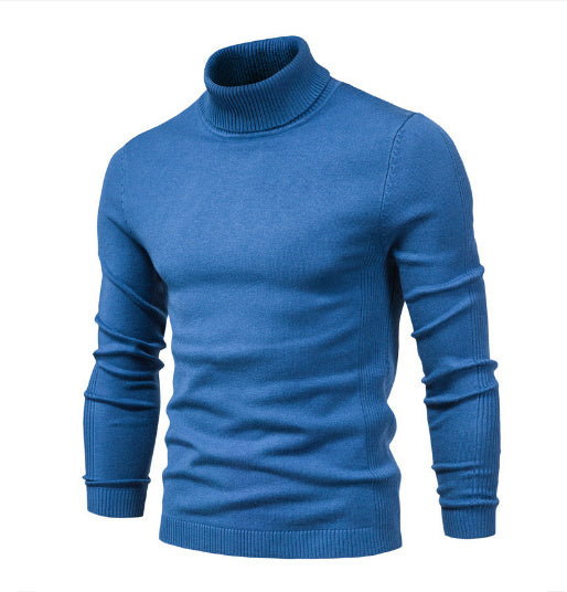 Men's Slim Pullover Turtleneck Sweater | Effortless Style and Warmth for Winter