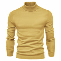 Men's Slim Pullover Turtleneck Sweater | Effortless Style and Warmth for Winter
