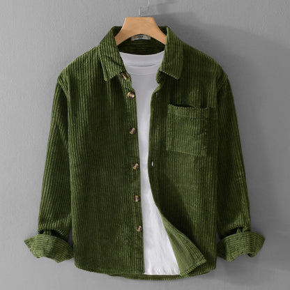 Cordura | Men's Retro Corduroy Long-Sleeve Shirt
