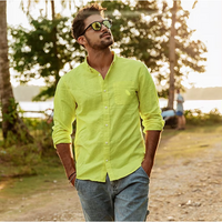 Philip | Long-Sleeved Cotton Linen Shirt