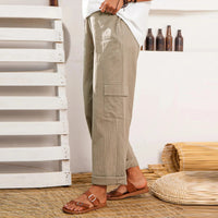 PureEase Cotton Linen Pants