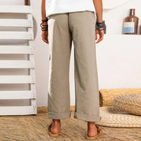 PureEase Cotton Linen Pants