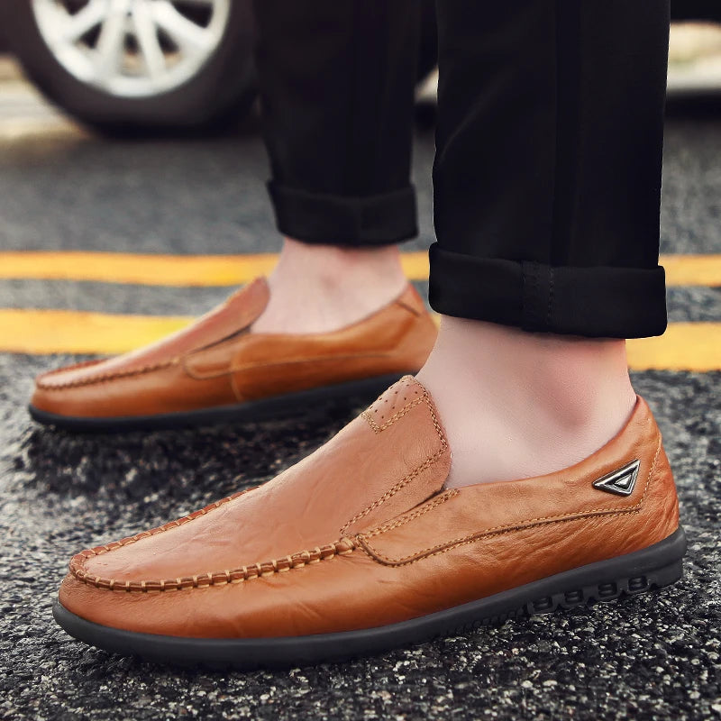 Benedikt™ | Niedrig geschnittene Slipper mit flacher Sohle