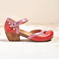 Berta | Mixed Colors Buckle Strap Sandals