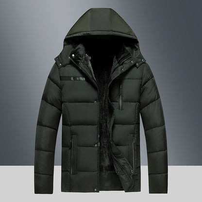 Mittleren alters Und Ältere Baumwolle-gepolsterte Kleidung Für Männer Fleece-gefüttert
