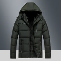 Arden™ | Fleece-Lined Cotton-Padded Cardigan for Men