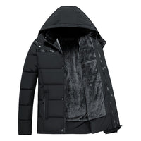 Arden™ | Fleece-Lined Cotton-Padded Cardigan for Men