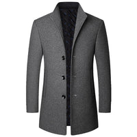 Leon | Men's Wool Blend Light Business Coat