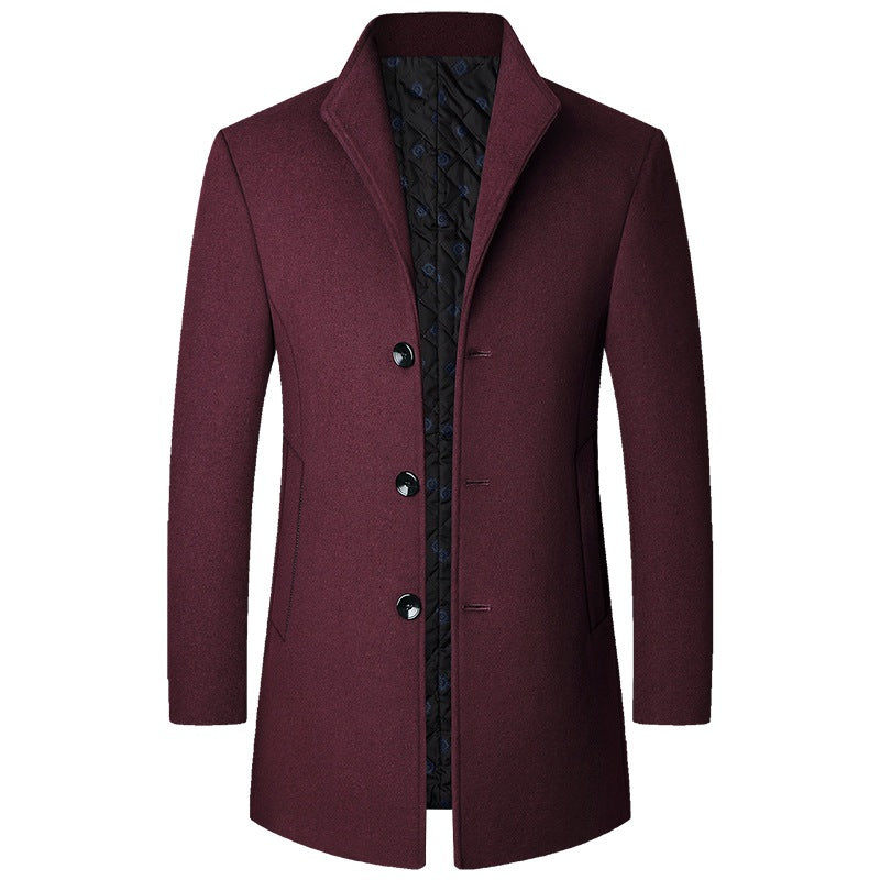 Leon | Men's Wool Blend Light Business Coat