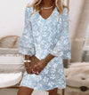 Sky Blue Floral
