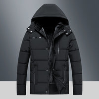 Arden™ | Fleece-Lined Cotton-Padded Cardigan for Men