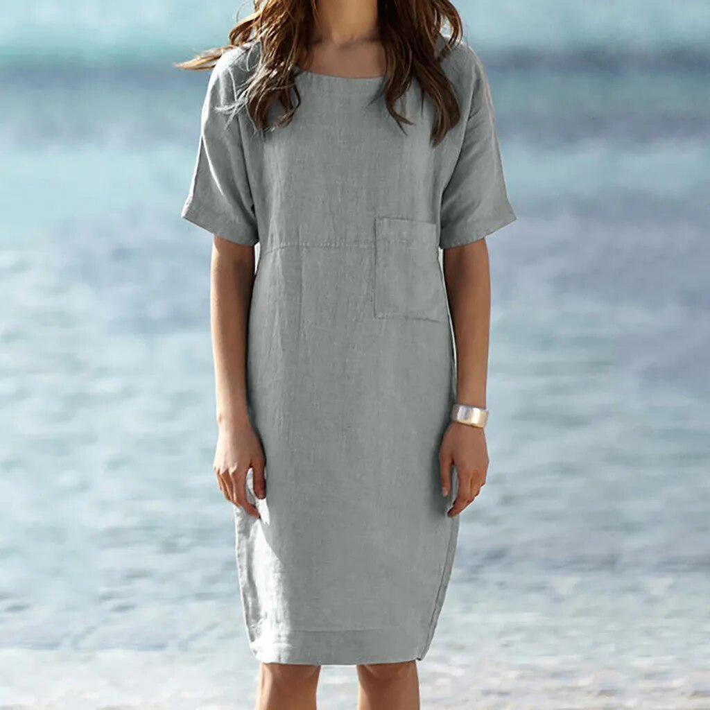 CoastalCotton Leinen Harmony Kleid 
